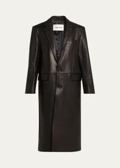 TONYWACKVegetable-Tanned Leather Coat