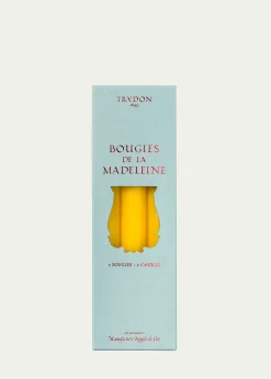 TrudonMadeleine Yellow Taper Candles, Set of 6