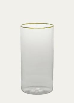TuttoattaccatoLemon Yellow Highball Glass, 15.2 oz.
