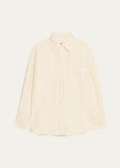 TWPBig Joe Linen Button-Front Shirt