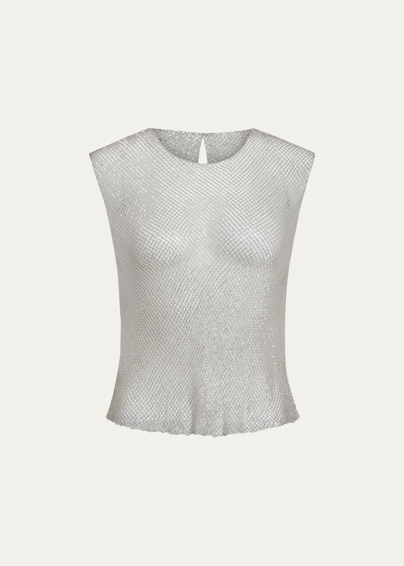 TWPChloe Woven Mesh Top