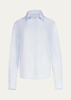 TWPCowboy Update Cotton Button-Front Shirt