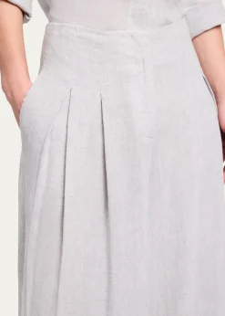 TWPDrew Hemp Wide-Leg Pants