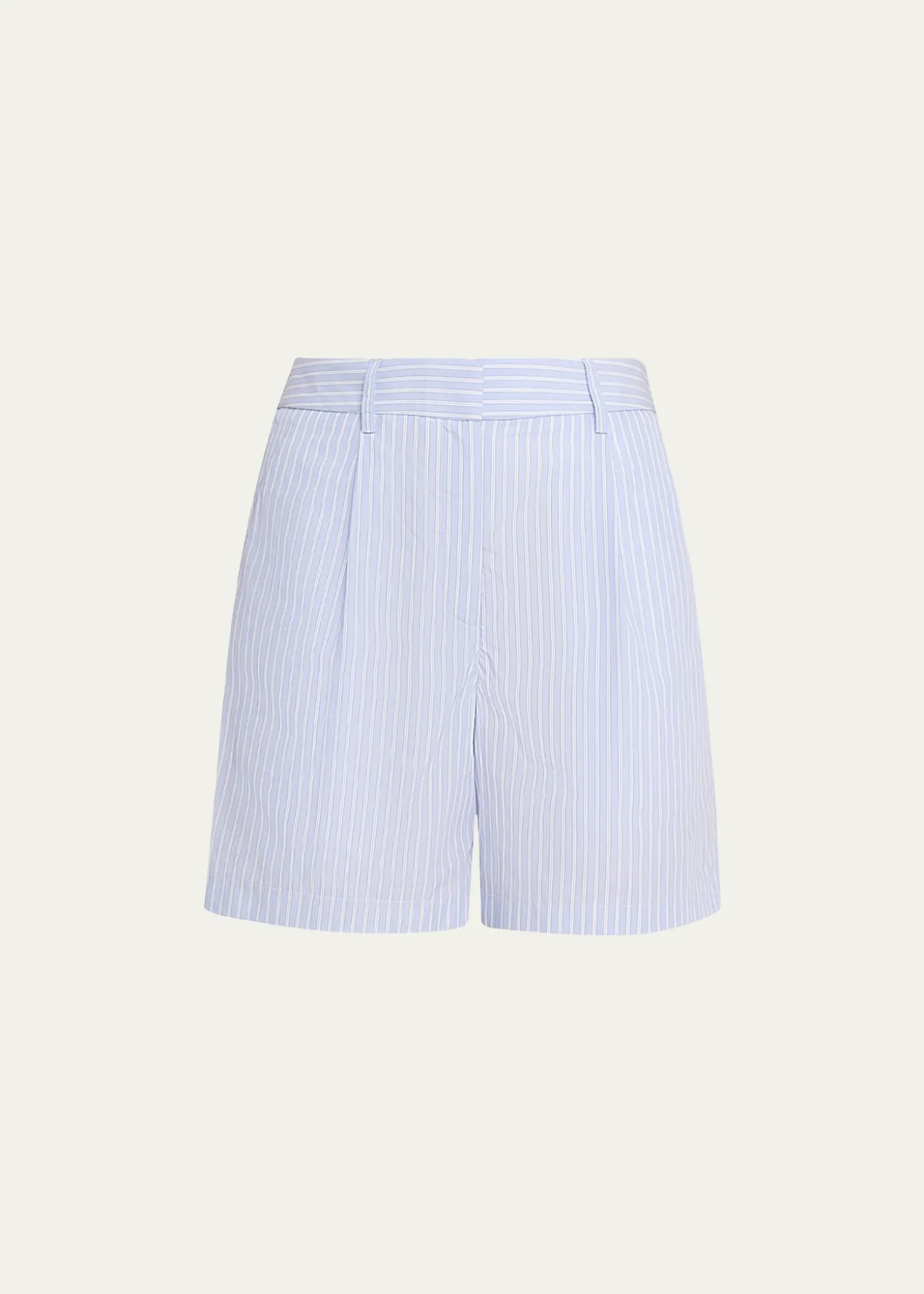 TWPHenry St Shorts in Spaced Shirt Striping