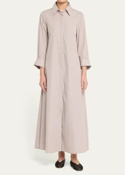 TWPJennys Striped Maxi Shirtdress