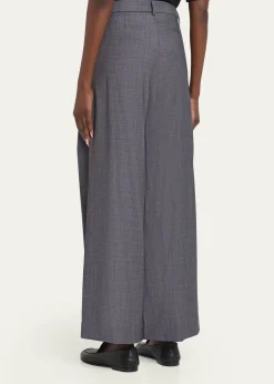 TWPNew Didi Lightweight Viscose-Wool Trousers