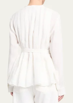 TWPPleated Poet Blouse