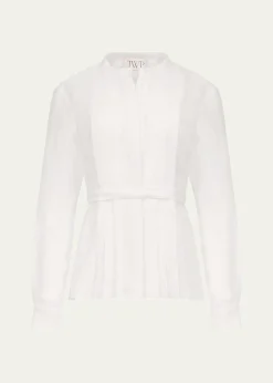 TWPPleated Poet Blouse