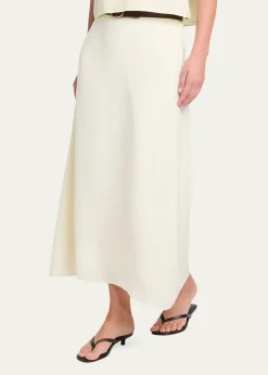 TWPThe A-Line Linen Skirt