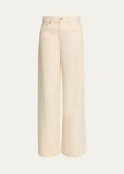 TWPTiny Dancer Wide-Leg Jeans