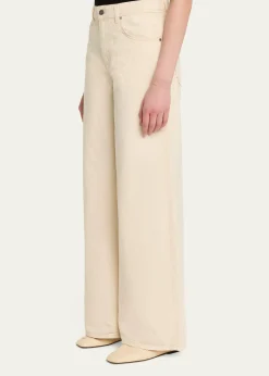 TWPTiny Dancer Wide-Leg Jeans