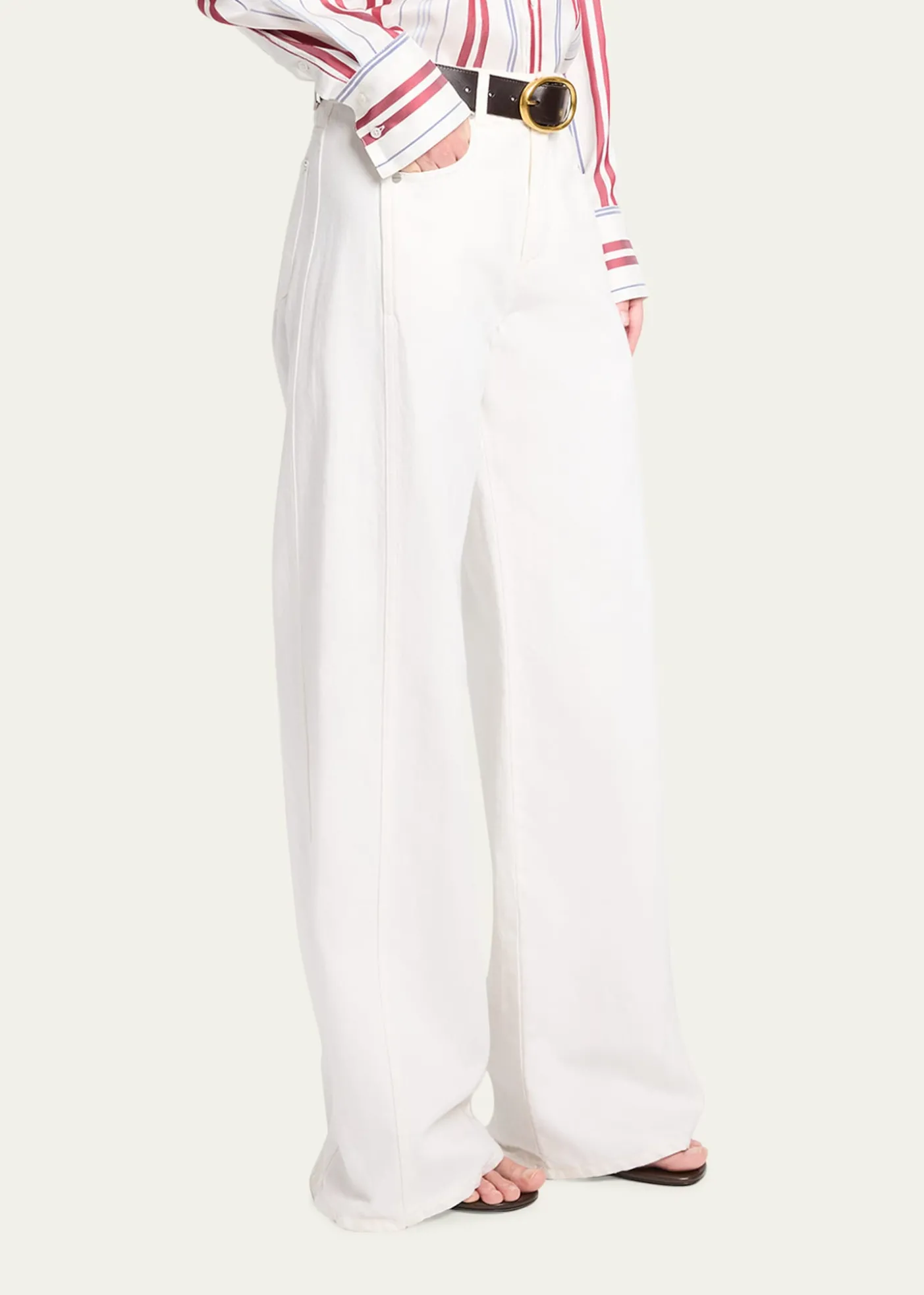 TWPWest 11th St Wide-Leg Jeans