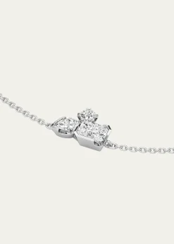 UnsaidMeta Lab-Grown Diamond Cluster Bracelet