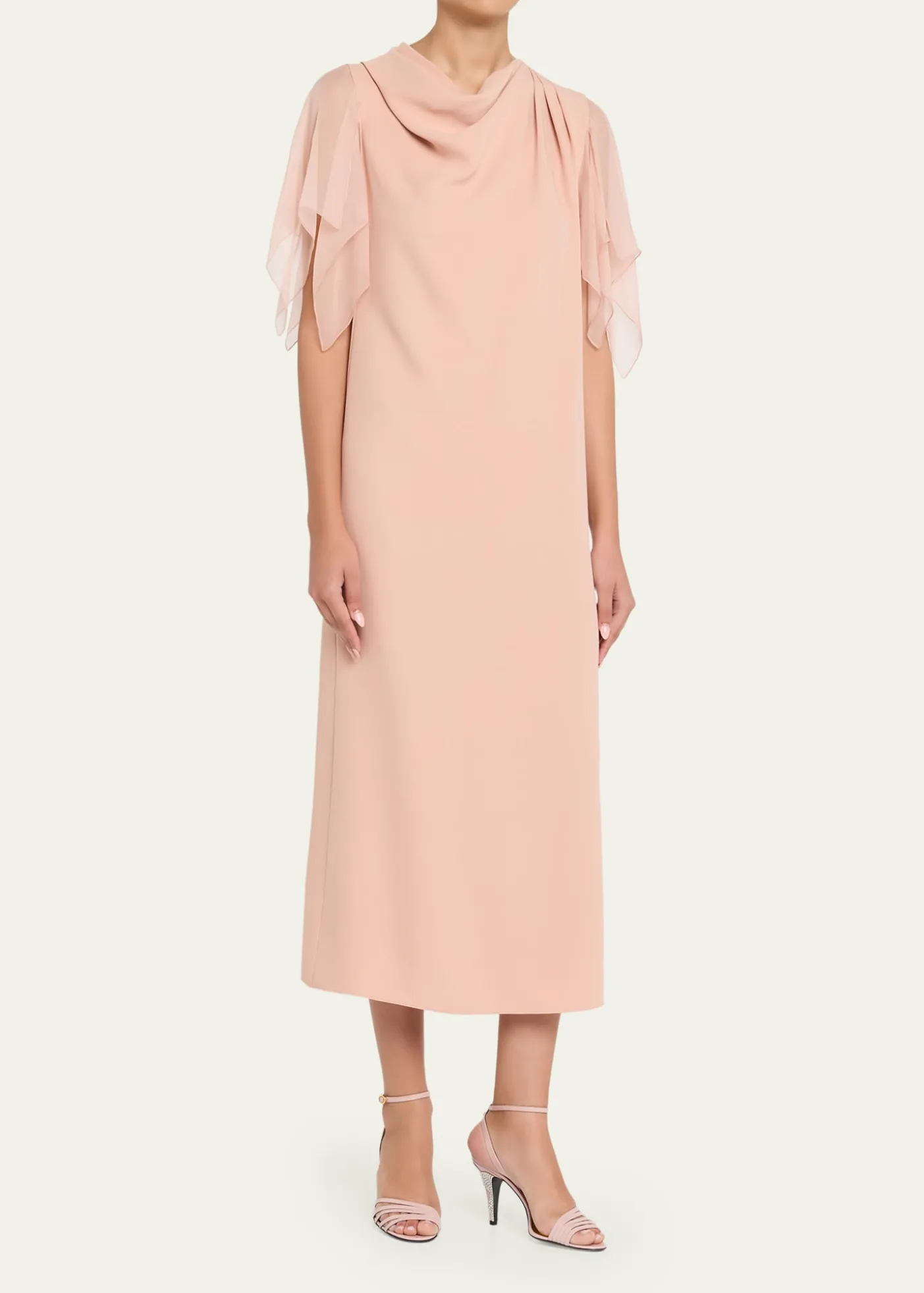 Valentino GaravaniCampiona Draped Silk Dress