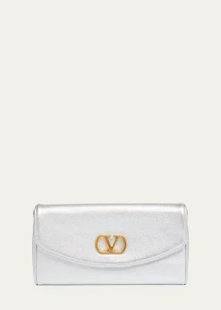 Valentino GaravaniLaminated Leather Bag