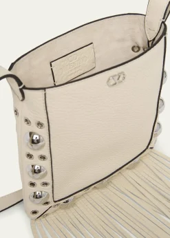 Valentino GaravaniNellcote Small Fringe Studded Leather Crossbody Bag