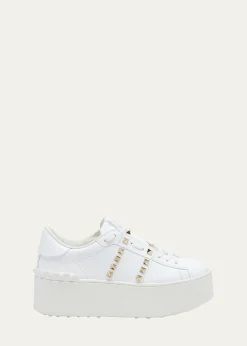 Valentino GaravaniRockstud Untitled Platform Sneakers