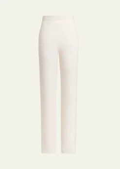 Valentino GaravaniSilk Straight Trousers