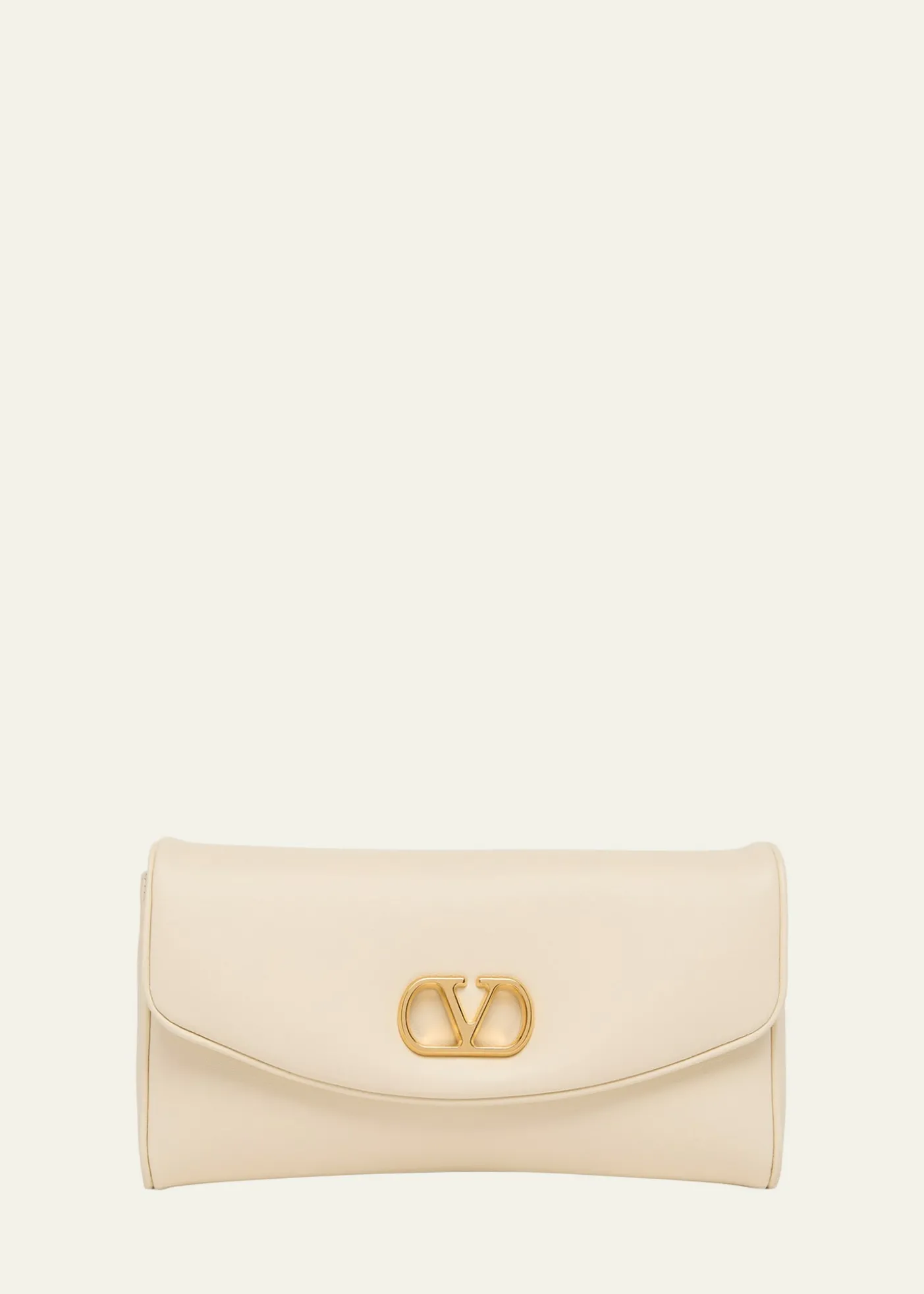 Valentino GaravaniSmall VLogo Leather Shoulder Bag