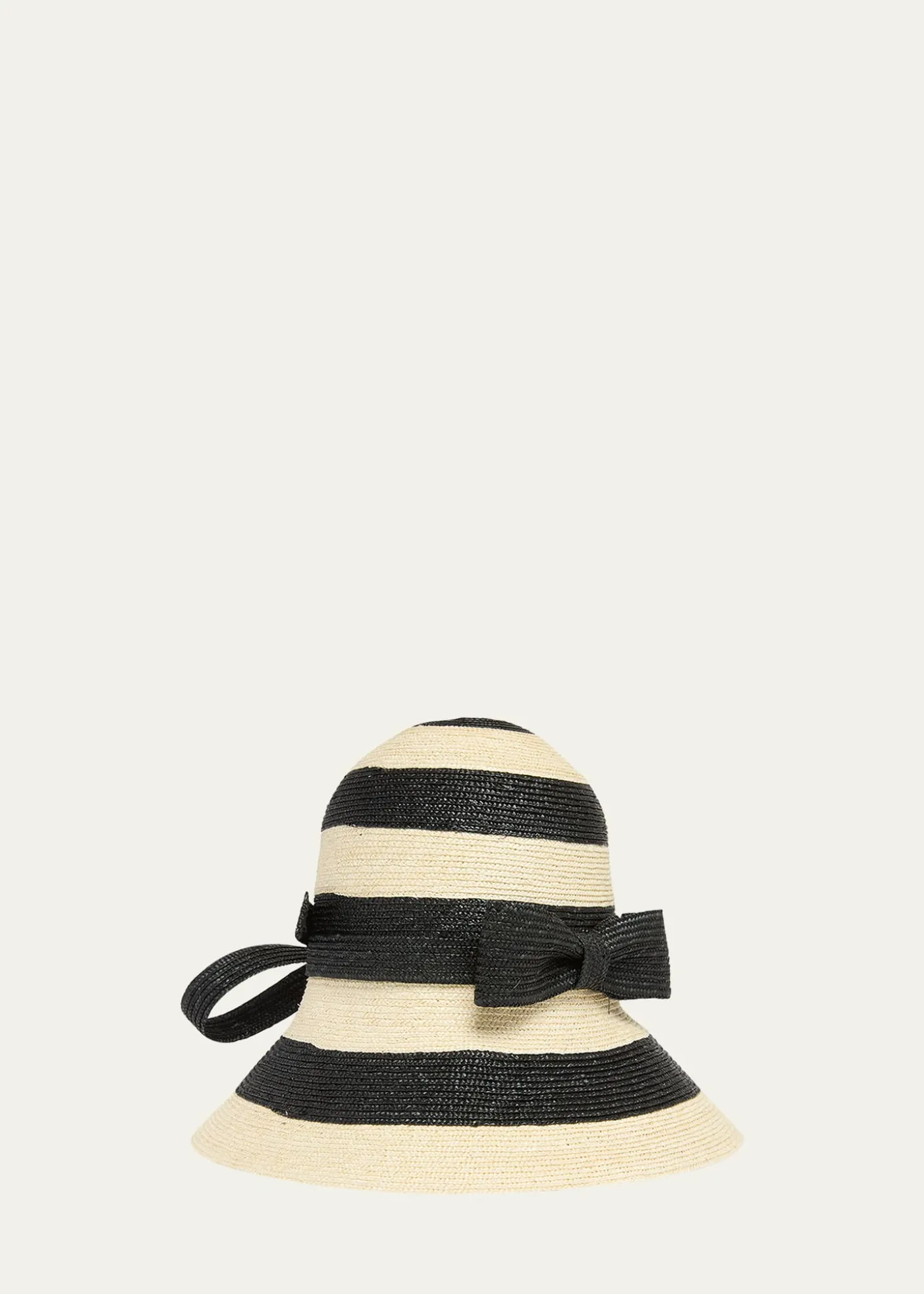 Valentino GaravaniVLogo Signature Straw Cloche Hat