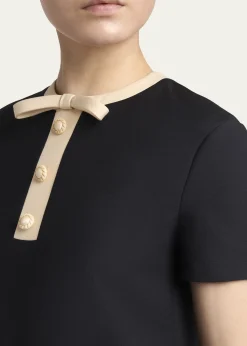 Valentino GaravaniWool-Silk Mini Dress