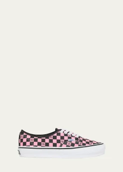 Valentino Garavanix Vans Authentic Checkered VLogo Sneakers