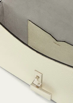 ValextraIside Flap Leather Shoulder Bag