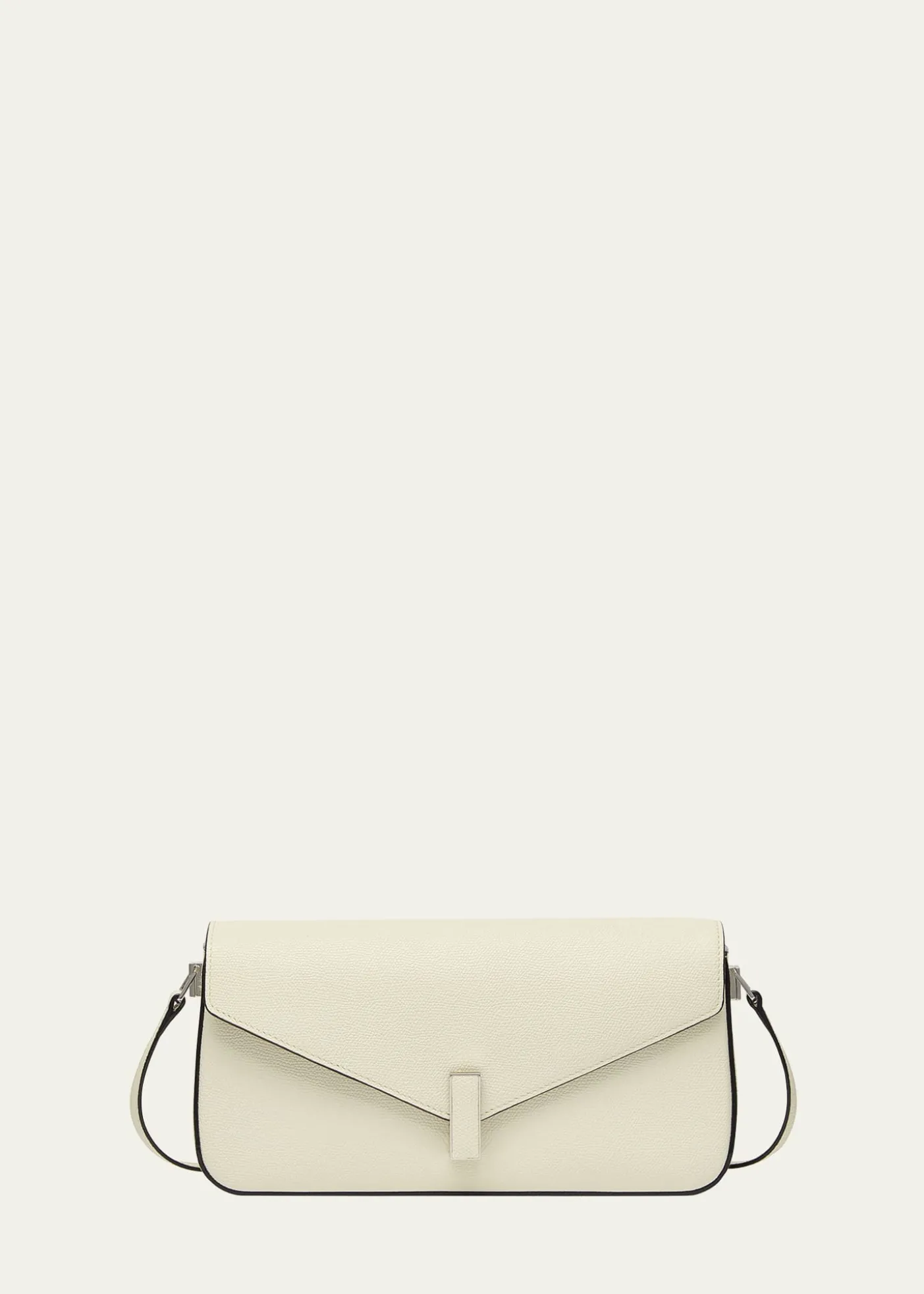 ValextraIside Flap Leather Shoulder Bag