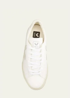 VEJACampo Bicolor Leather Low-Top Sneakers