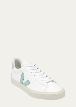VEJACampo Bicolor Leather Low-Top Sneakers