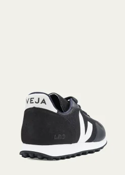 VEJASDU Mesh Jute Raffia Runner Sneakers