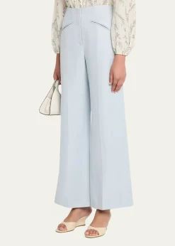 Veronica BeardCassidee Wide-Leg Pants