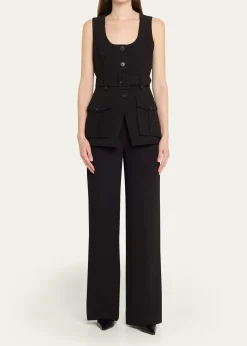 Veronica BeardCole Wide-Leg Pants