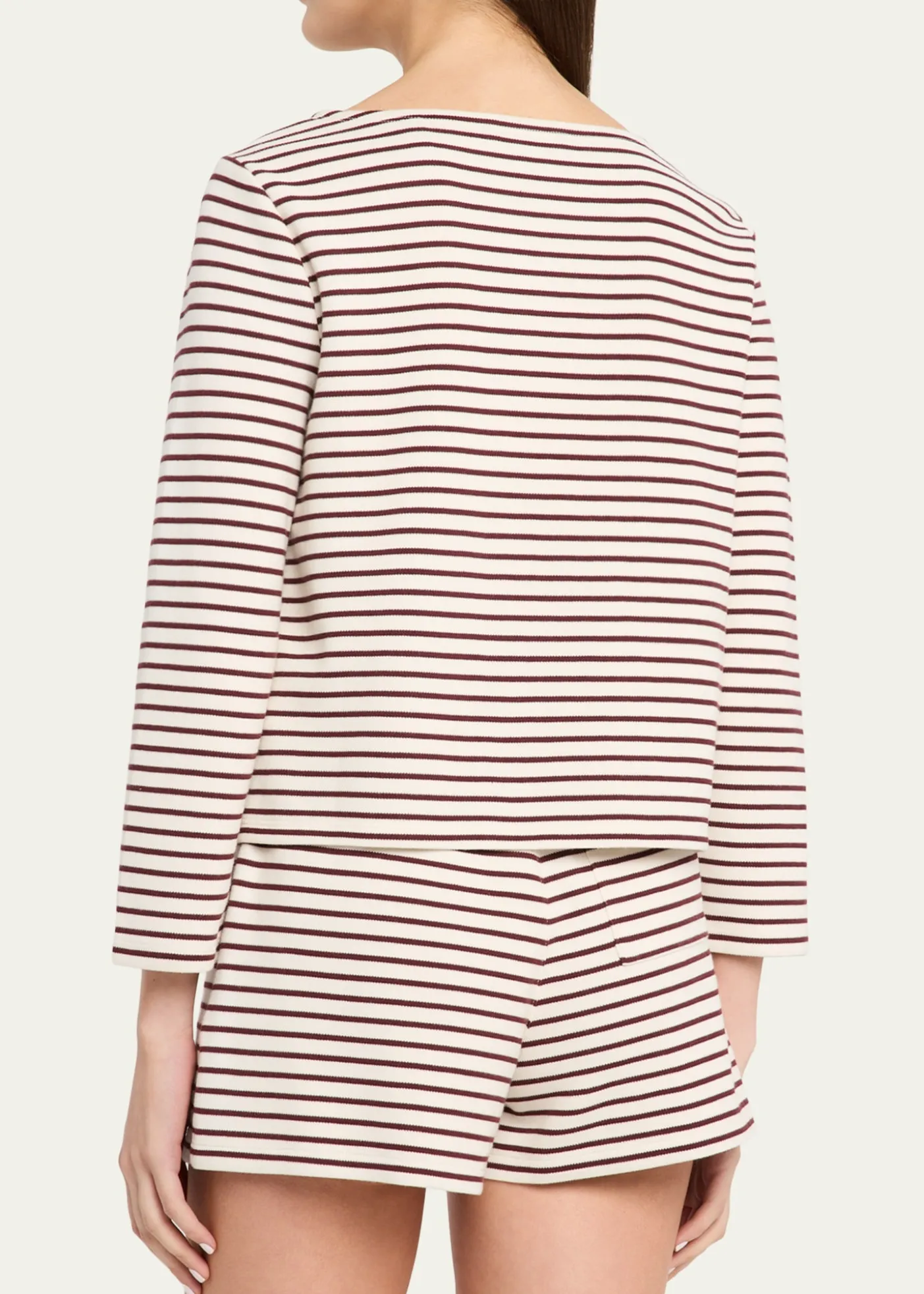 Veronica BeardHovey Striped Knit Top