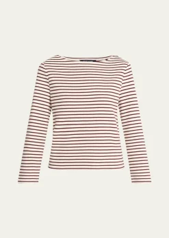 Veronica BeardHovey Striped Knit Top