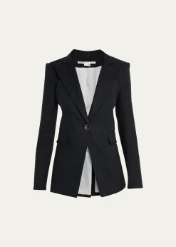Veronica BeardLamb Leather Moto Dickey