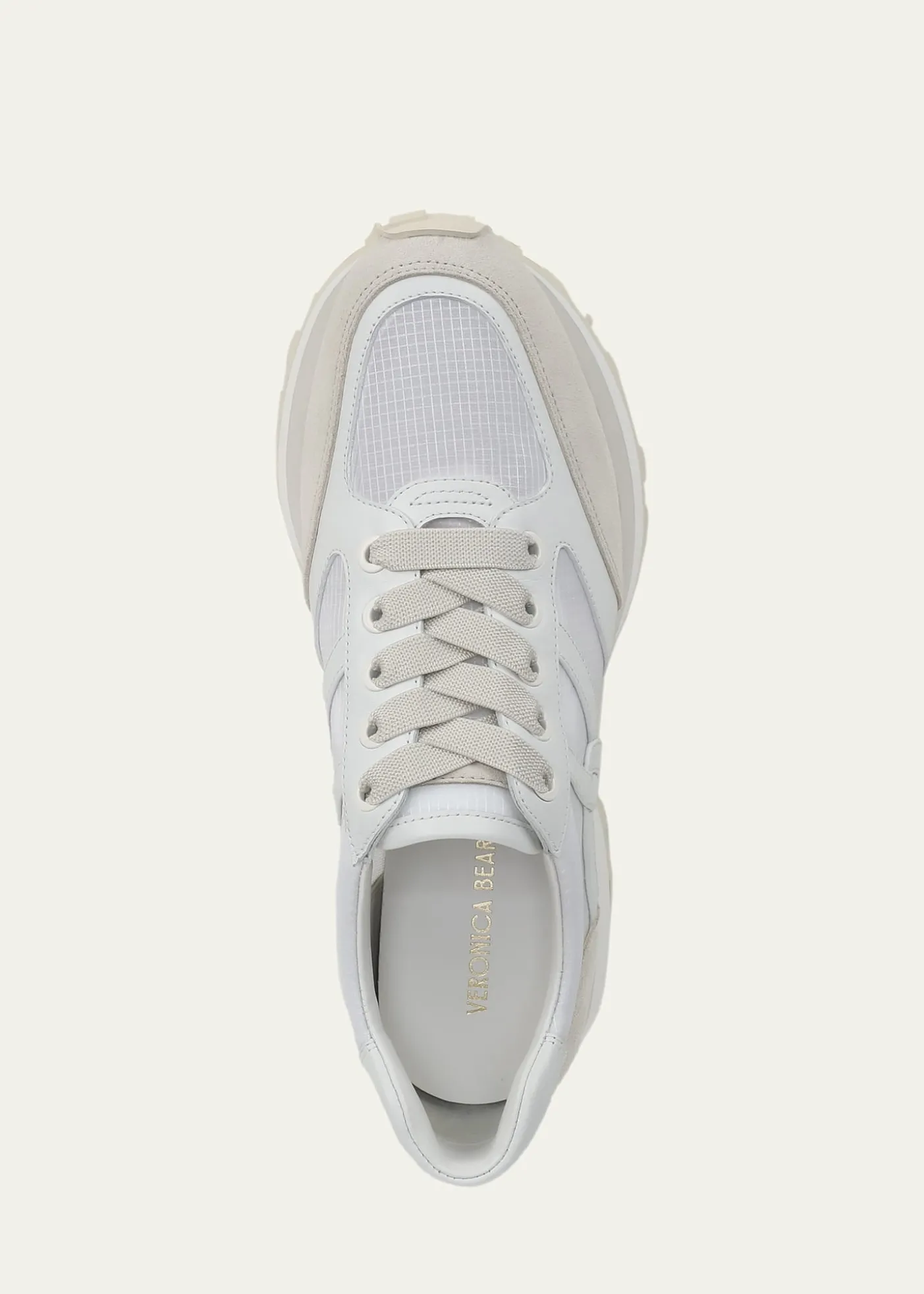 Veronica BeardValentina Ripstop Mixed Leather Retro Sneakers
