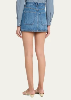 Veronica BeardZora Denim Mini Skirt