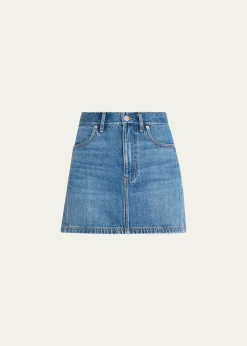 Veronica BeardZora Denim Mini Skirt