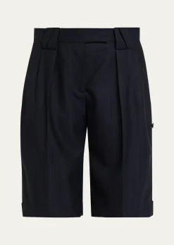 VersaceKnee-Length Suiting Shorts