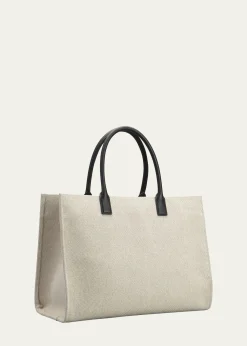 VersaceLa Medusa Logo Canvas Tote Bag