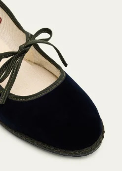 Vibi VeneziaVelvet Mary Jane Ballerina Flats