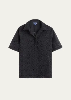 VilebrequinEmbroidered Cotton Polo