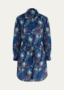 VilebrequinEyes of the Wind Cotton-Silk Shirtdress