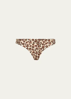 VilebrequinTurtles Leopard Jersey Bikini Bottoms