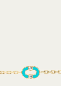 ViltierMagnetic 18K Yellow Gold, & Multi-Gemstone Reversible Charm Bracelet