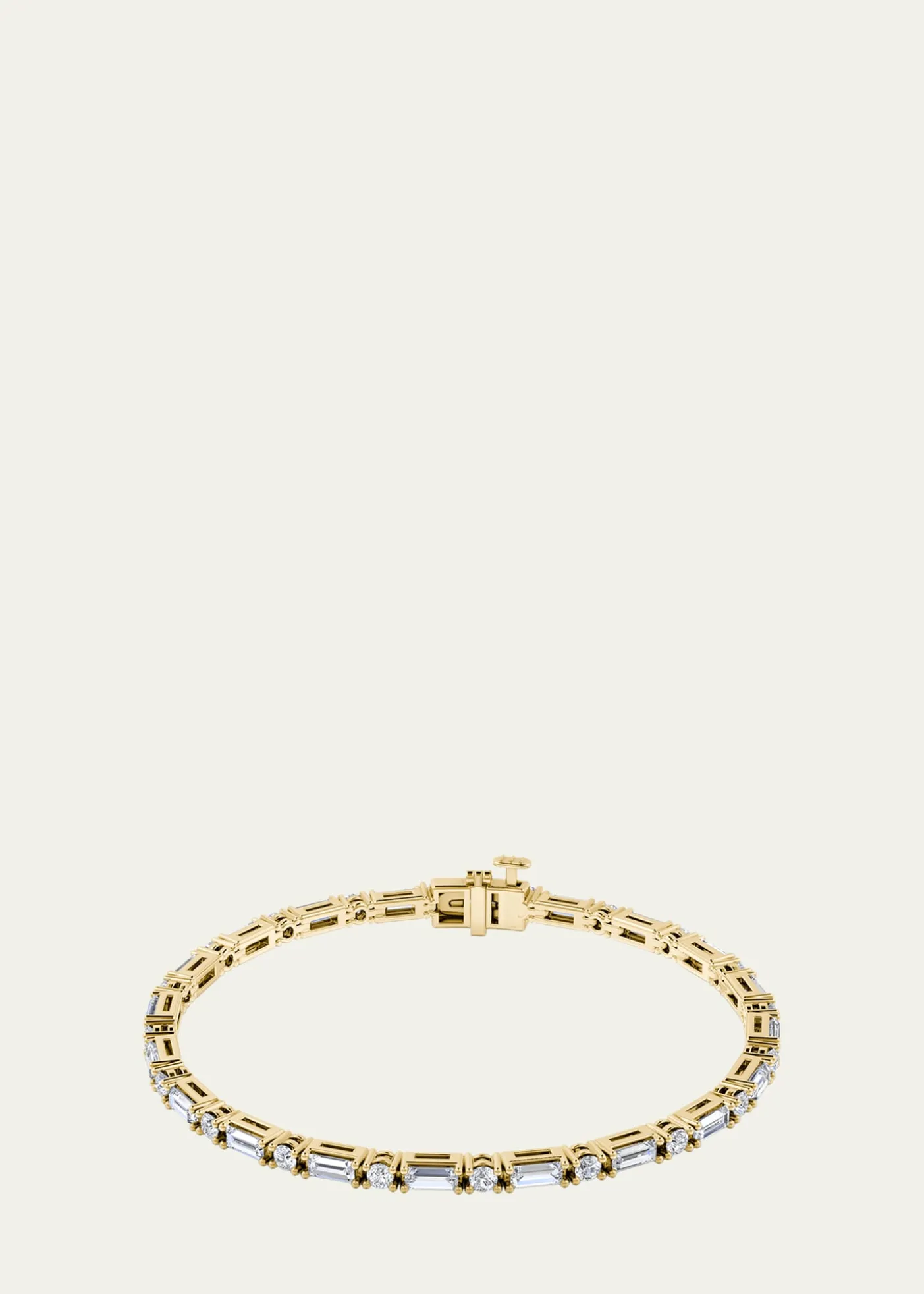 VRAI14K Gold Mixed-Shape Lab Grown Diamond Bracelet, 3.00tcw
