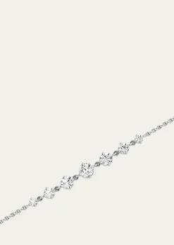 VRAILinked 14K White Gold Lab Grown Diamond Tennis Bracelet, 0.85tcw