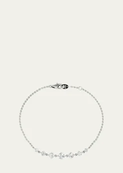 VRAILinked 14K White Gold Lab Grown Diamond Tennis Bracelet, 0.85tcw