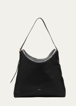 WandlerMarli Fold-Over Flap Leather Tote Bag